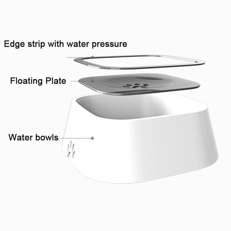 HydroPaws: Spill-Free Floating Dog &amp; Cat Water Bowl